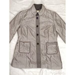 ROSSO35 Womens Wool Coat Jacket Size 44 Handpicked Made In Italy